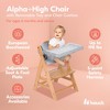 hauck Alpha+ Grow Along Wooden High Chair Seat - 2 of 4