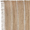 TAG Victoria Stripe 4'X6' Rug Gray Multi Cotton Indoor Rug - 2 of 2