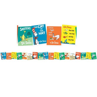 Eureka Favorite Books Extra Wide Deco Trim, 37 Feet (Pack of 6)
