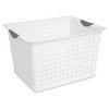 Sterilite Deep Ultra Plastic Storage Bin Organizer Basket w/ Handles - 3 of 4