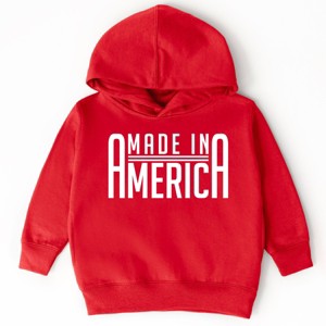 The Juniper Shop Made In America Rounded Toddler Hoodie - 1 of 4