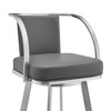 30" Sandringham Counter Height Barstool - Armen Living - 2 of 4