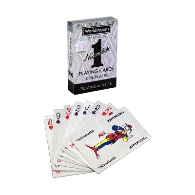 Top Trumps Waddingtons Number 1 Platinum Playing Cards