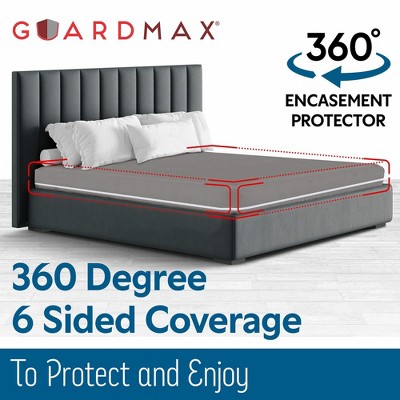Guardmax - Bed Bug Proof Mattress Protector - Zippered Style - Grey - 60" x 72" x 5" (Sleeper Sofa)