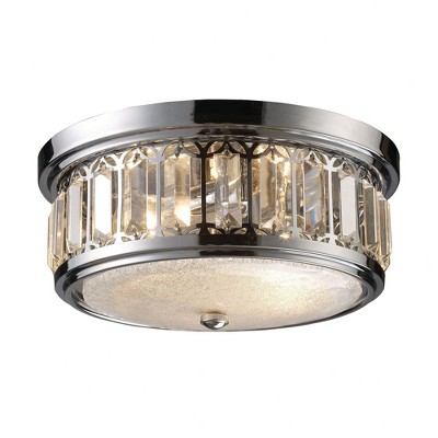 Elk Home 2 - Light Flush Mount in  Polished Chrome