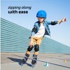 New Bounce Roller Skates for Kids, 4 Wheel Inline Roller blades, Adjustable - 2 of 4