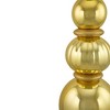Northlight Shiny Ball Finial Tower Commercial Christmas Decoration - 4.5' - Gold - 4 of 4