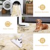 Machine Washable Non-Slip Rubberback Runner Modern Abstract Geometric Print Carpet Traditional Area Rug for Hallway,Bedroom,Living Room - 4 of 4
