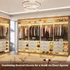 Besiost 30'' Closet Organizer with Wooden Drawers - 3 of 4
