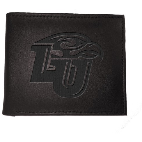 Evergreen Ncaa Liberty Flames Black Leather Bifold Wallet Officially ...