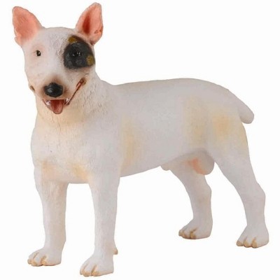 Breyer Animal Creations CollectA Cats & Dogs Collection Miniature Figure | Bull Terrier