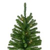 Northlight Pre-Lit Slim Alpine Artificial Christmas Tree - 6' - Clear Lights - 4 of 4