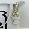 Wrapables Crystal Bling Key Chain Keyring with Tassel Car Purse Handbag Pendant, Angel - 4 of 4