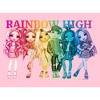 Girl's Rainbow High Colorful Group Shot T-Shirt - image 2 of 4