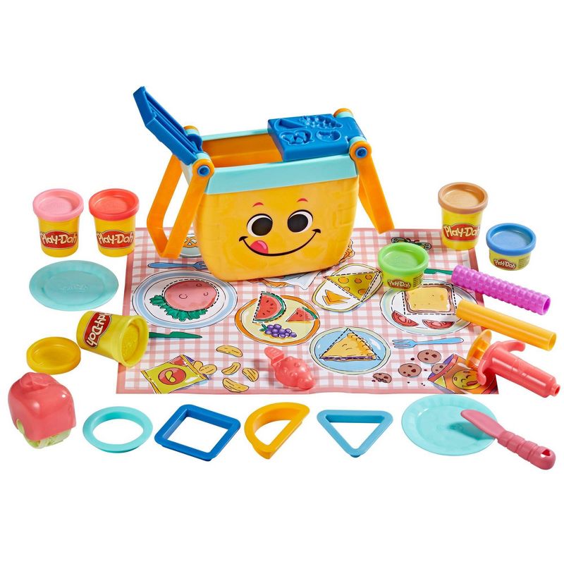 Play-Doh Picnic Shapes Starter Playset, 1 of 10