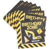 Blue Panda 100 Pack Construction Theme Birthday Disposable Party Napkins 6.5 in - 4 of 4