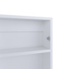 SEVOBAL Bathroom Storage Cabinets Medicine Cabinets 25.7 High with Mirror Door Three Interior Shelves for Bathroom, White, 31.2"*19.3"*3.6" - 3 of 4