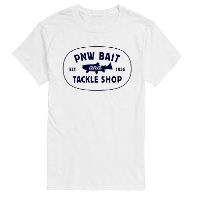 Men's - Instant Message - Pnw Bait And Tackle Short Sleeve Graphic T-Shirt