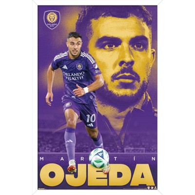 Trends International MLS Orlando City SC - Martín Ojeda 25 Framed Wall Poster Prints