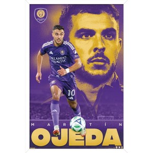 Trends International MLS Orlando City SC - Martín Ojeda 25 Framed Wall Poster Prints - 1 of 4