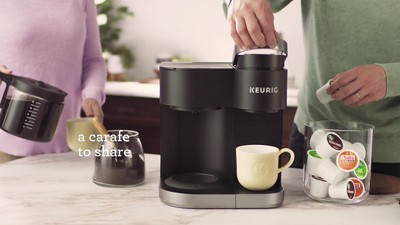 Keurig K-duo Special Edition Single-serve K-cup Pod & Carafe Coffee Maker -  Silver : Target