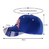 Anna-Kaci Embroidered American Eagle Stylish Baseball Cap with Patriotic Flag Design - 2 of 4