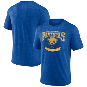 NCAA Pitt Panthers Men's Tri-Blend T-Shirt - 1 of 3