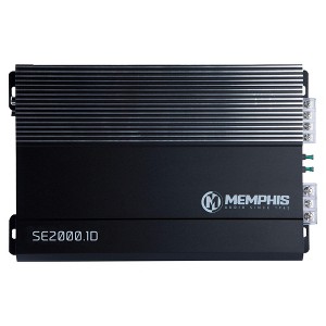 Memphis Audio SE2000.1D Street Edge Series Mono Subwoofer Amplifier 500 Watts RMS x 1 at 1-Ohm - 1 of 4