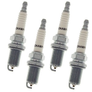 Champion 4 Pack of Genuine OEM (430S) Spark Plugs - RC9YC4-4PK - 1 of 3
