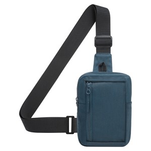 Unique Bargains Small Anti-Theft Crossbody Sling Backpack Nylon Chest Bag Fanny Pack - 1 of 4