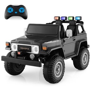 Infans 2 Seater Ride On Truck Car 12V Licensed Toyota FJ40 RC w/ Laser Light & Music - 1 of 4