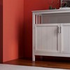 MAYEERTY White Kitchen Storage Sideboard, Multi-Functional Buffet Server Cabinet for Dining Room - 2 of 4