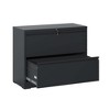 Ridstar 35.43 in. W Black Metal Decorative Storage Cabinets with 2 Drawers - 2 of 4
