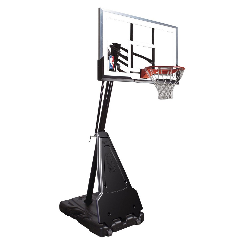 Spalding NBA 68562 Portable Basketball Hoop with 60 Inch Acrylic Backboard