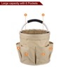 Unique Bargains 600D Oxford Waterproof Garden Tool Organizer Storage Carrier Bag 17L - 3 of 4