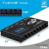 Pyle 4-Band Parametric Equalizer with Subwoofer Gain Control - Black (VBE420P) - 4 of 4