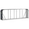 vidaXL Log Holder Anthracite 118.1"x17.7"x39.4" Galvanized Steel - 2 of 2