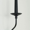 Capital Lighting Wilder 1 - Light Wall Light in  Matte Black - 4 of 4