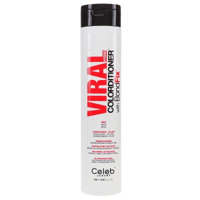 Celeb Luxury Viral Hybrid Coloriditioner with BondFix Red 8.25 oz