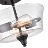 Millennium Lighting Caily 2 - Light Flush Mount in  Matte Black - 3 of 3