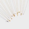 Tiny Tags 14K Gold Ion Plated Cowboy Boot Necklace - Gold - image 4 of 4