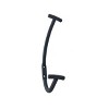 Bent Wire Hook Black - Threshold™: Powder-Coated Steel Wall Hook, Decorative Towel Hook, Single Black Hook - 3 of 3