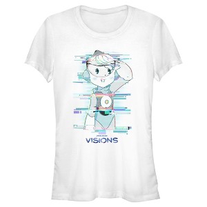 Juniors Womens Star Wars: Visions T0-B1 T-Shirt - 1 of 4
