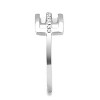 Slickblue Women’s Fashion Ring, Stainless Steel with Clear AAA CZ, High Polished Finish, Size 5–10 - 4 of 4