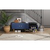 VYNXARIA TREXM Modern Navy Shoe Storage Bench - Style, Function & Quality in One - 3 of 4
