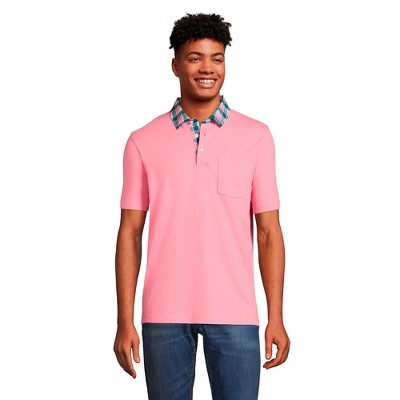 Lands' End Men's Linen Camp Collar Short Sleeve Shirt - Small - Hot Pink :  Target