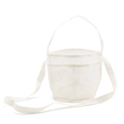 Mesh Toiletry Bag Cream - Bullseye's Playground™