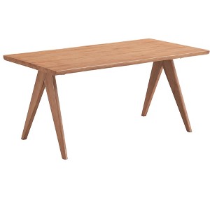 Chery Life Rattan & Natural Finish Dining Table - 1 of 4