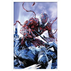 Trends International Marvel Comics - Carnage - Battle with Venom Framed Wall Poster Prints - 1 of 4