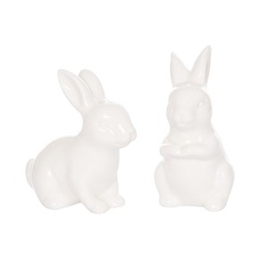 Gallerie II Shaped Bunnies Salt & Pepper Shakers Set of 2 - 1 of 1